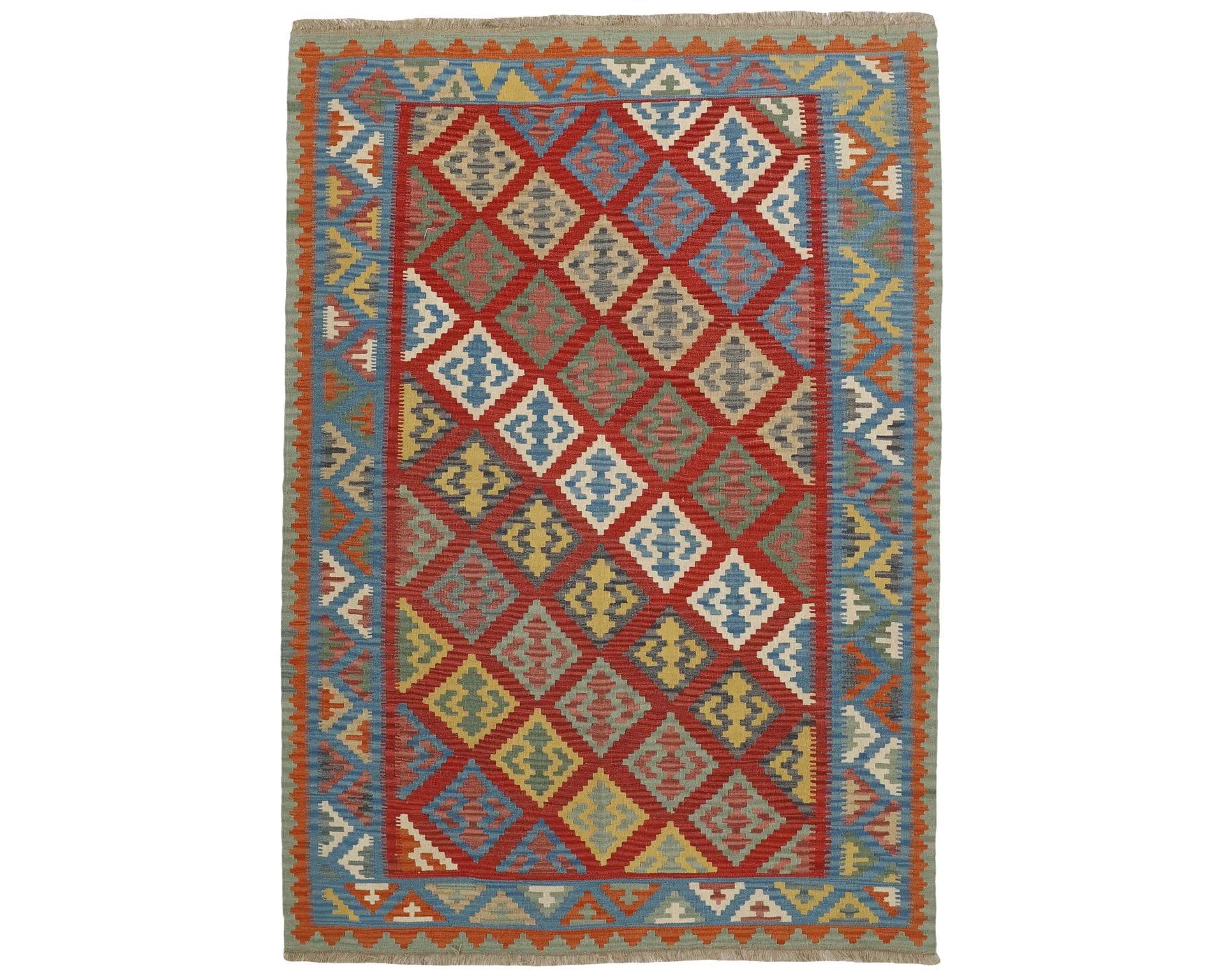Rezas orientalisk x Kelim matta 203 x 293 cm
