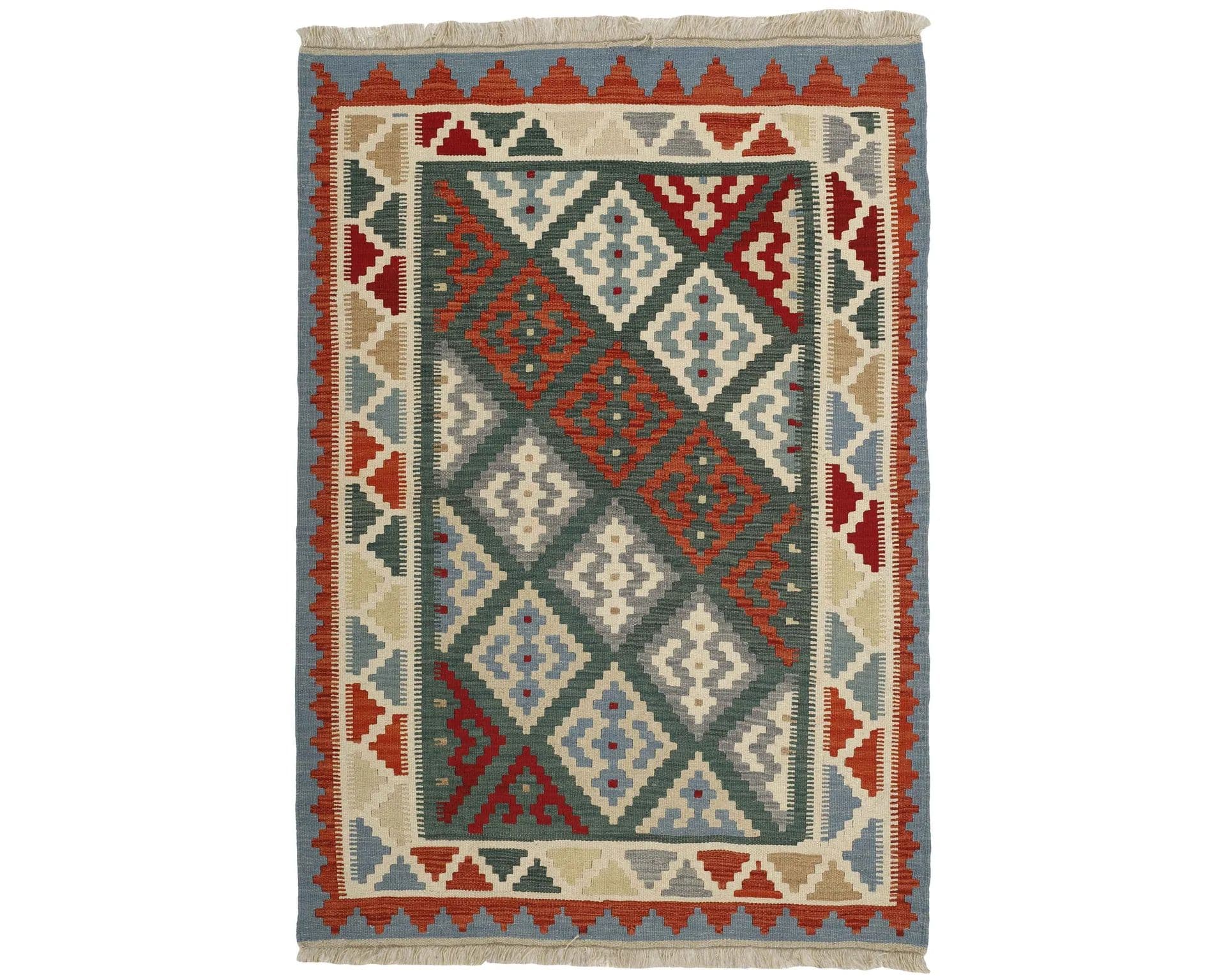 Rezas orientalisk x Kelim matta 121 x 177 cm