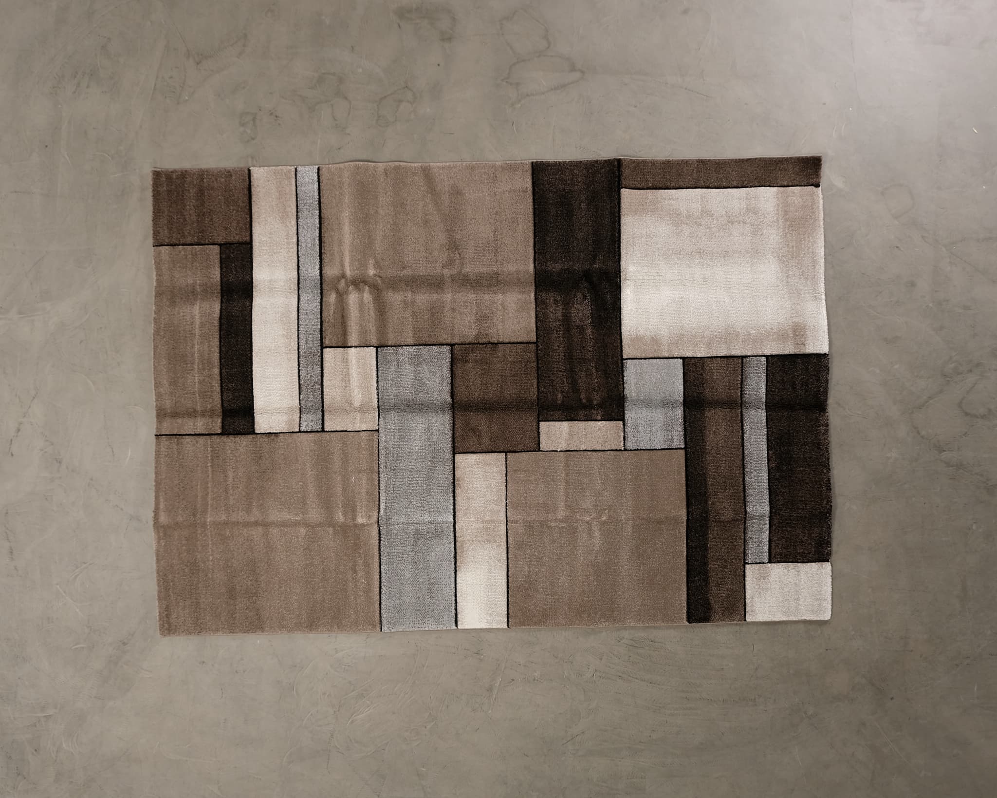 K/M Brilliance Brick matta 200 x 290 cm brun