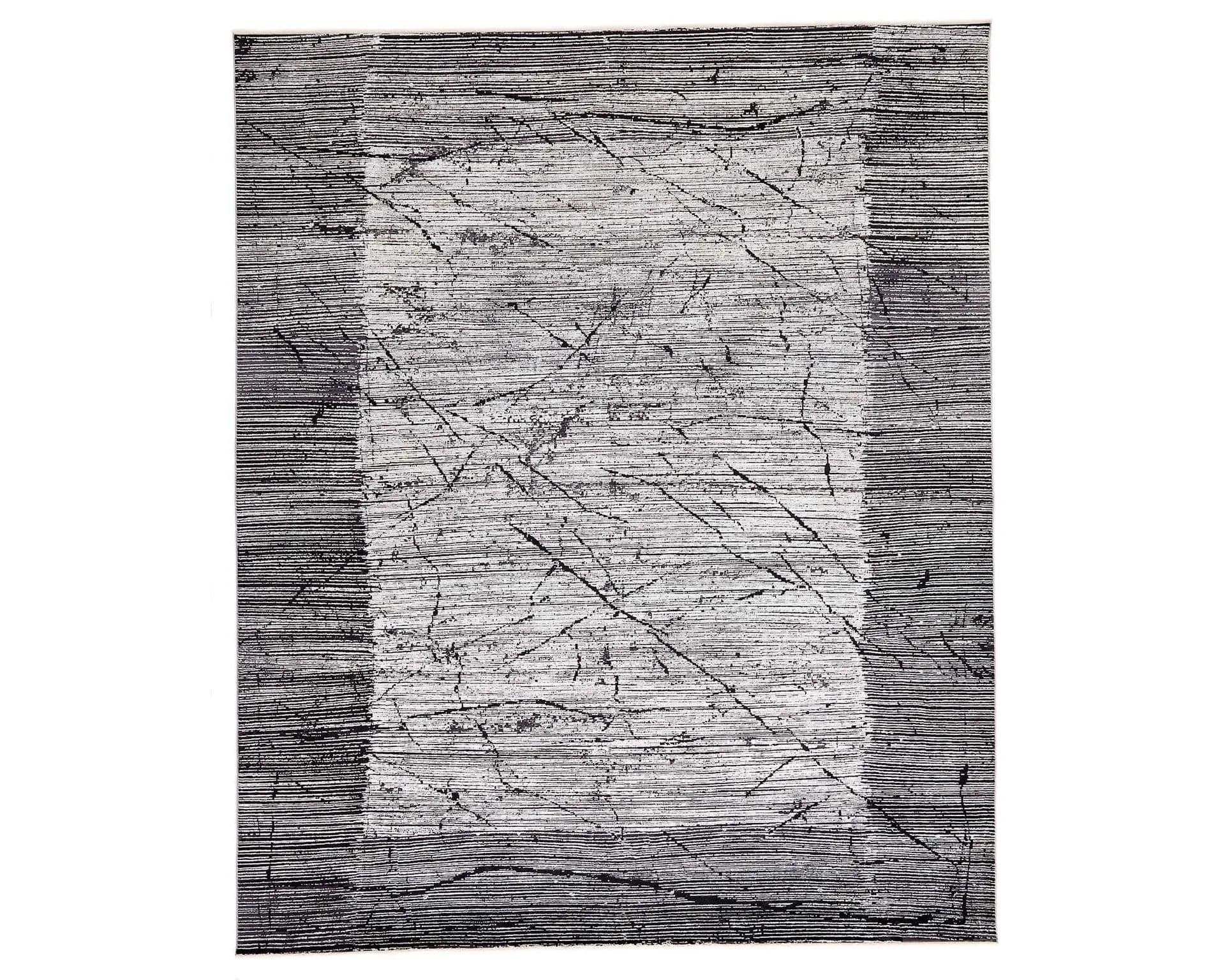 Rezas orientalisk x Abstract matta Svart 240 x 300 cm