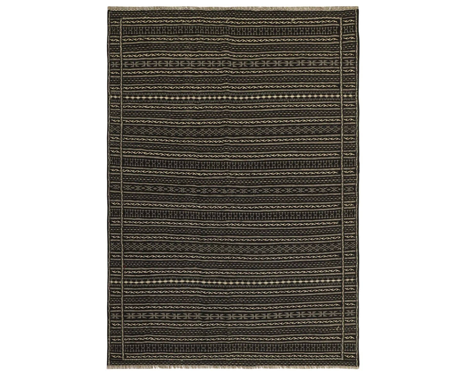 Rezas orientalisk x Kelim Kordi matta 168 x 240 cm