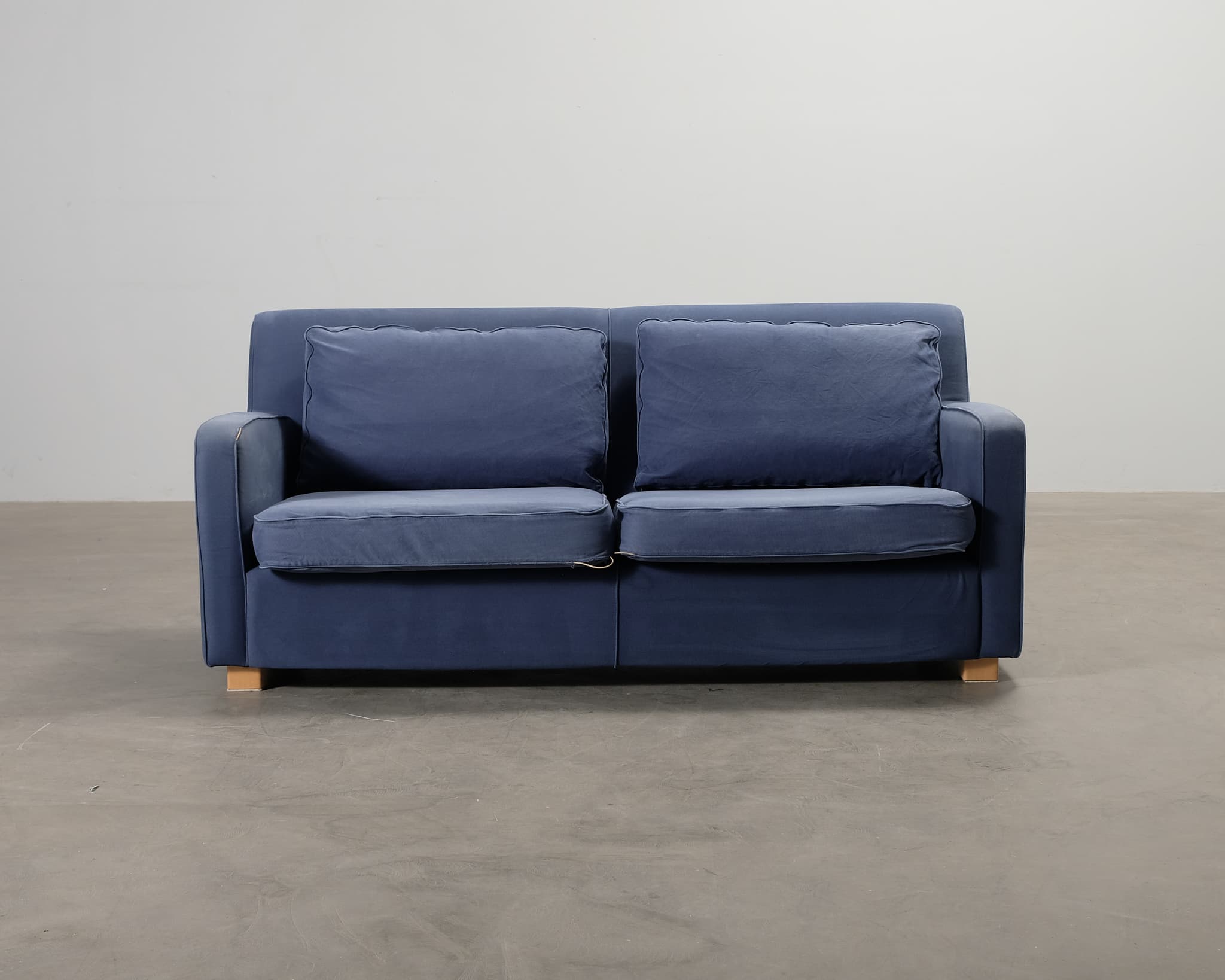 Artek 593 2-sits soffa blå