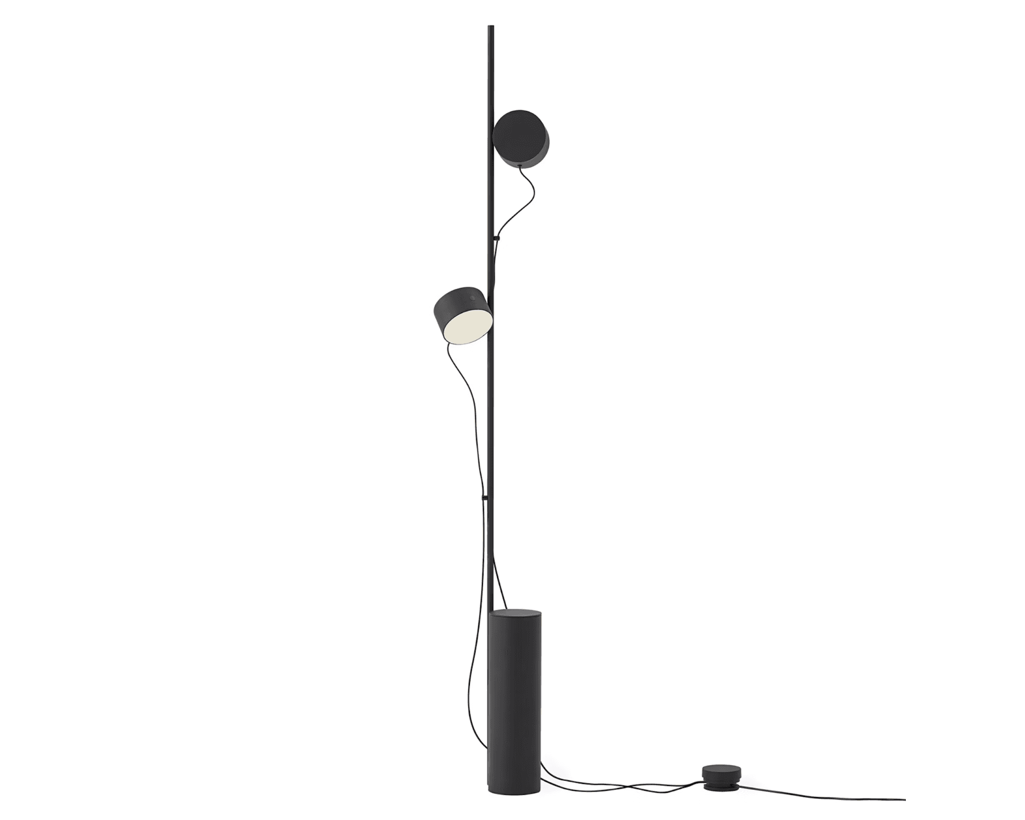 Muuto Post golvlampa svart