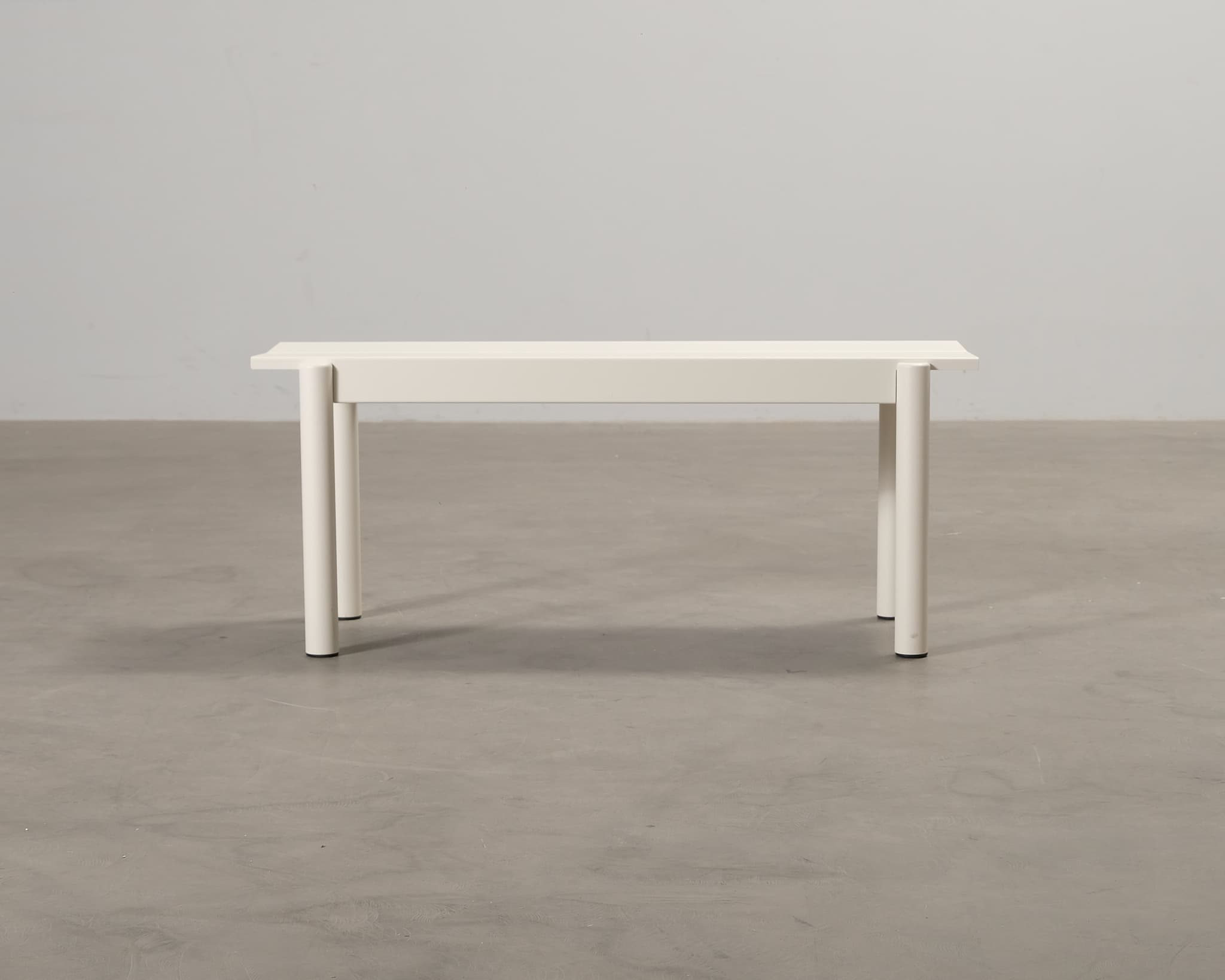 Muuto Linear Steel bänk vit 110 cm