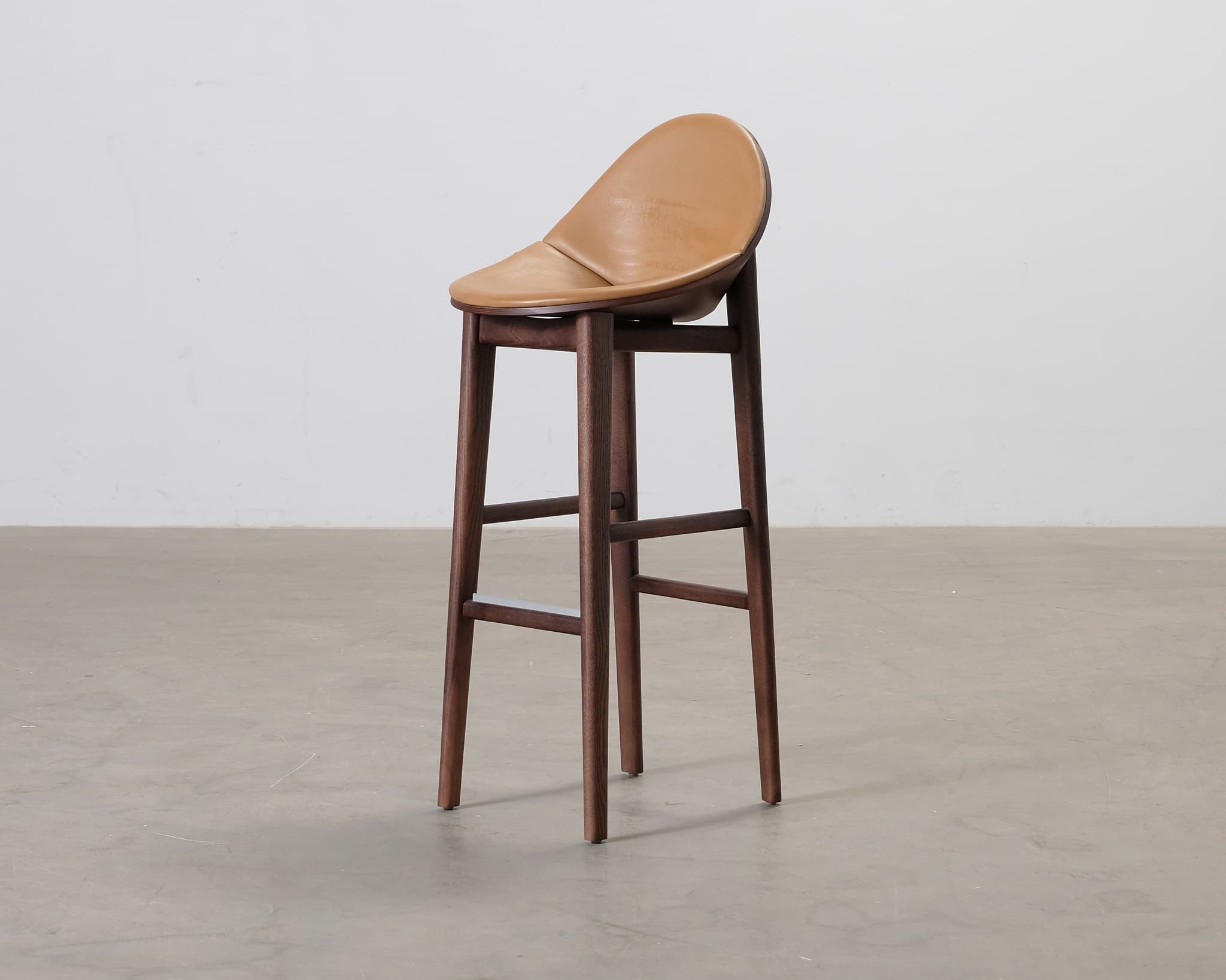 Capdell Leizu barstol brun