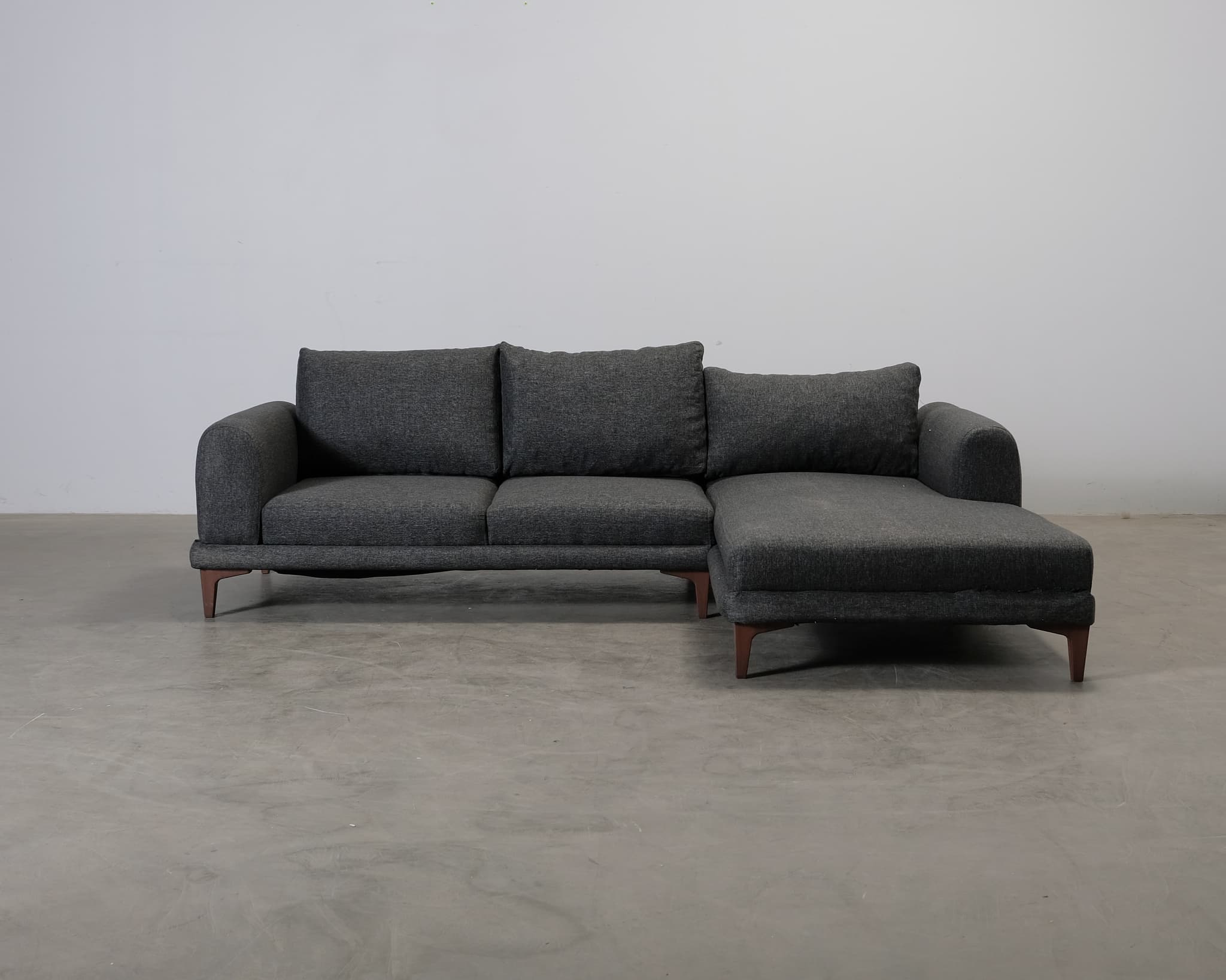 Khambalia 3-stis divansoffa mörkgrå