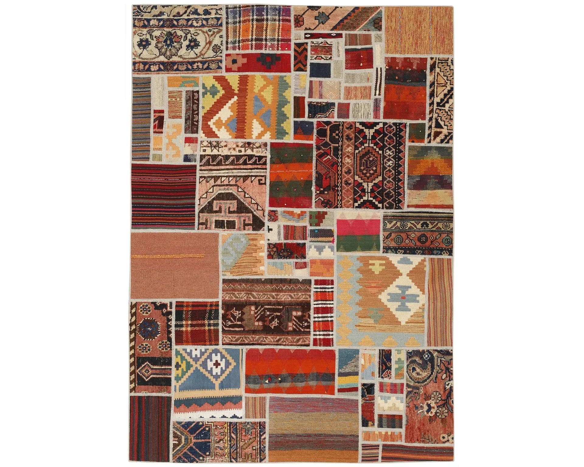 Rezas orientalisk x Tekkeh Kelim matta 140 x 200 cm