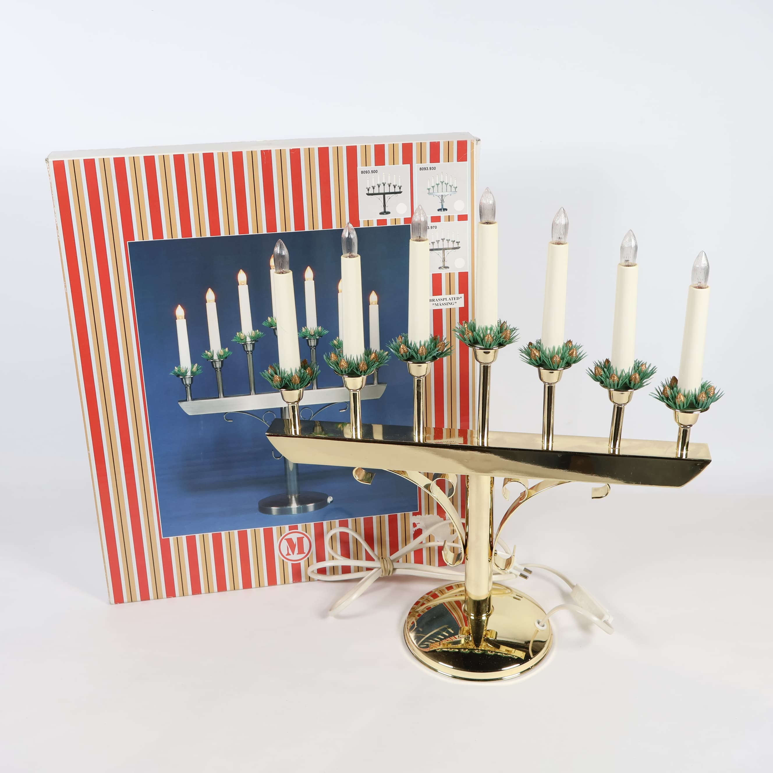 Markslöjd Elektrisk adventsljusstake Retro