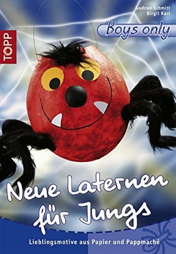 Neue Laternen für Jungs: Lieblingsmotive aus Papier und Pappmáche