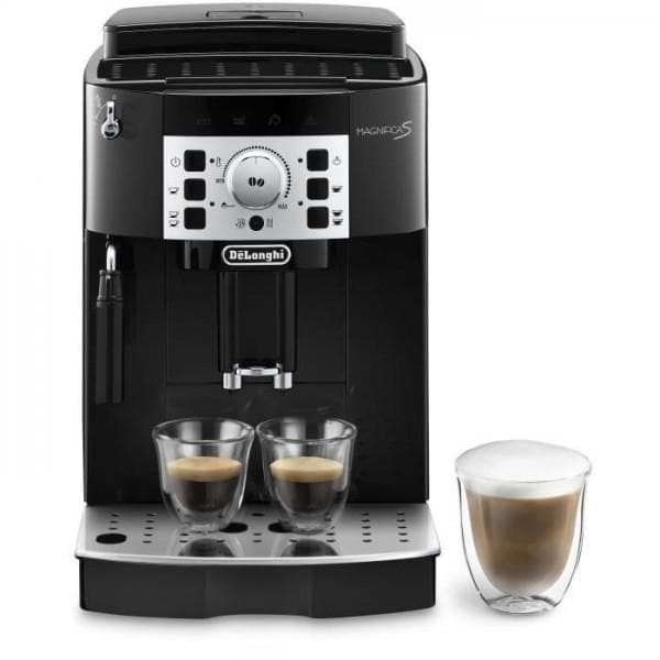 Espressomaschine mit Kaffeemühle Nespresso kompatibel Delonghi Magnifica S ECAM22.110.B 1,8000L - Schwarz