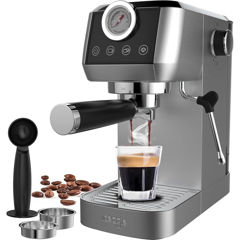 Espressomaschine Cecotec power espresso 20cream L - Schwarz