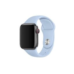 Apple Watch Series SE 2 (2022) GPS 44 mm - Aluminium Mitternacht - Sport loop Blau