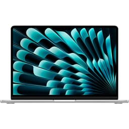 MacBook Air 15" (2024) - Apple M3 mit 8‐Core CPU und 10-core GPU - 8GB RAM - SSD 256GB - AZERTY - Französisch
