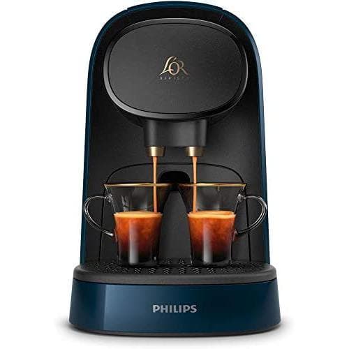 Espresso-Kapselmaschinen Nespresso kompatibel Philips L'Or Barista LM8012/41 1,0000L - Blau/Schwarz
