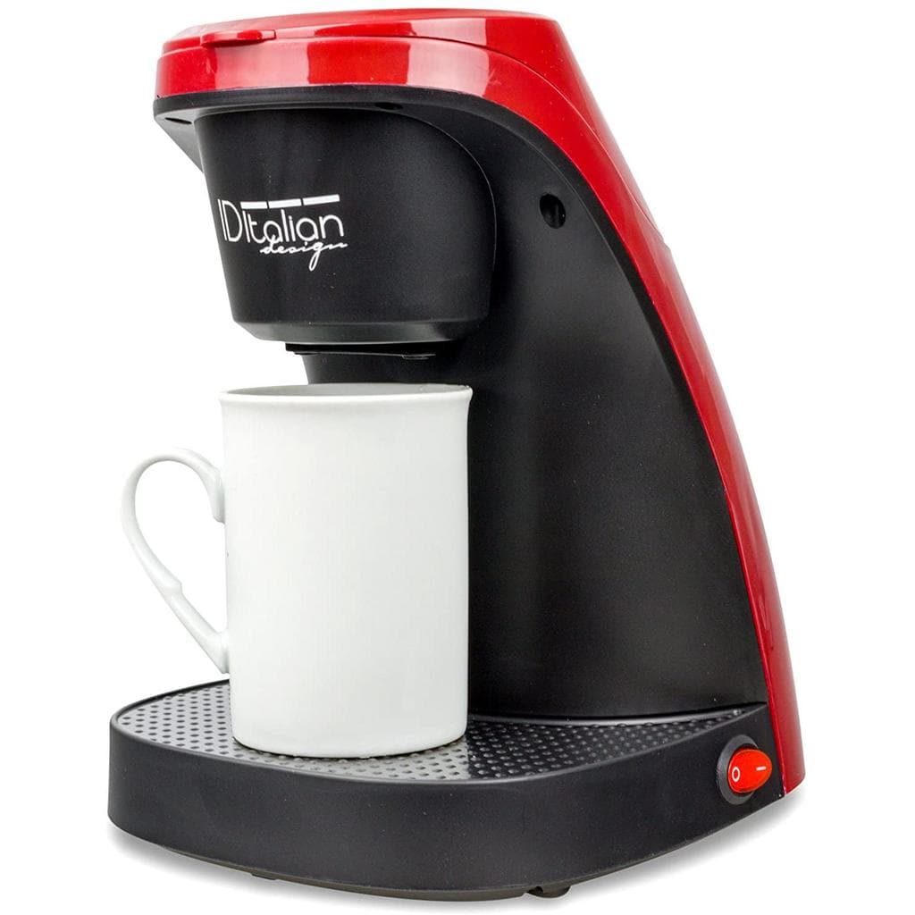 Kaffeemaschine Ohne Kapseln Italian Design IDECUCOF02 Coffee Duo Pro 0,2400L - Schwarz