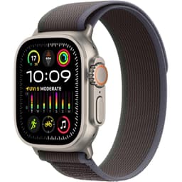 Apple Watch Ultra 2 (2023) GPS + Cellular 49 mm - Titan Titan Natur - Trail loop Grau