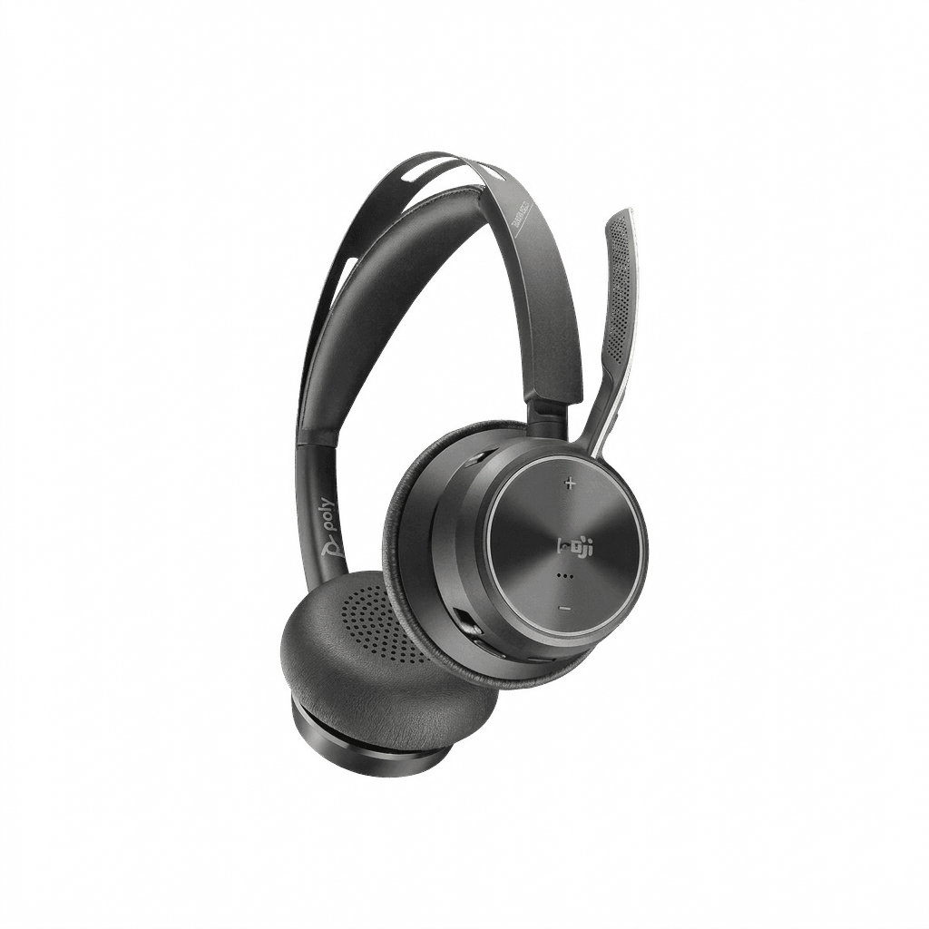 Poly Voyager Focus 2 Microsoft Teams Certified USB-C Headset with charge stand 9T9J3AA