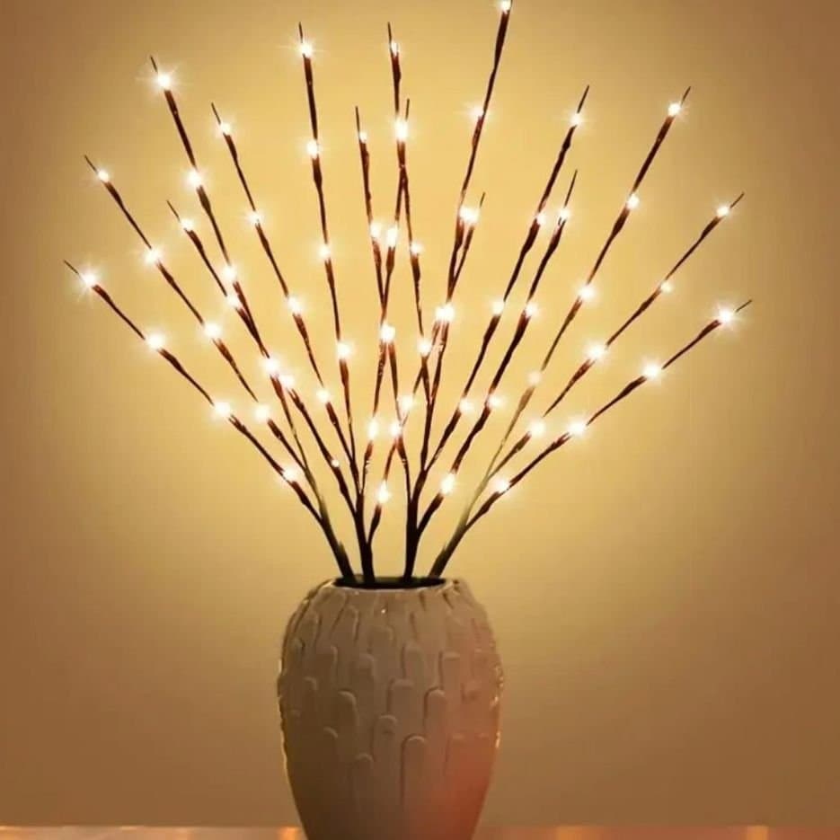 Dekorativa LED-grenar. 20 lampor.