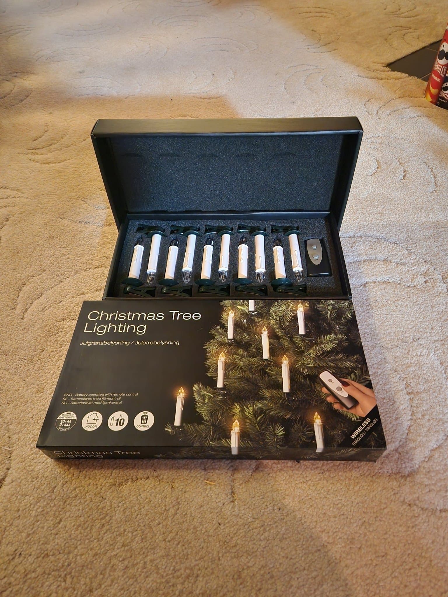 Trådlös Julgransbelysning med fjärrkontroll #2