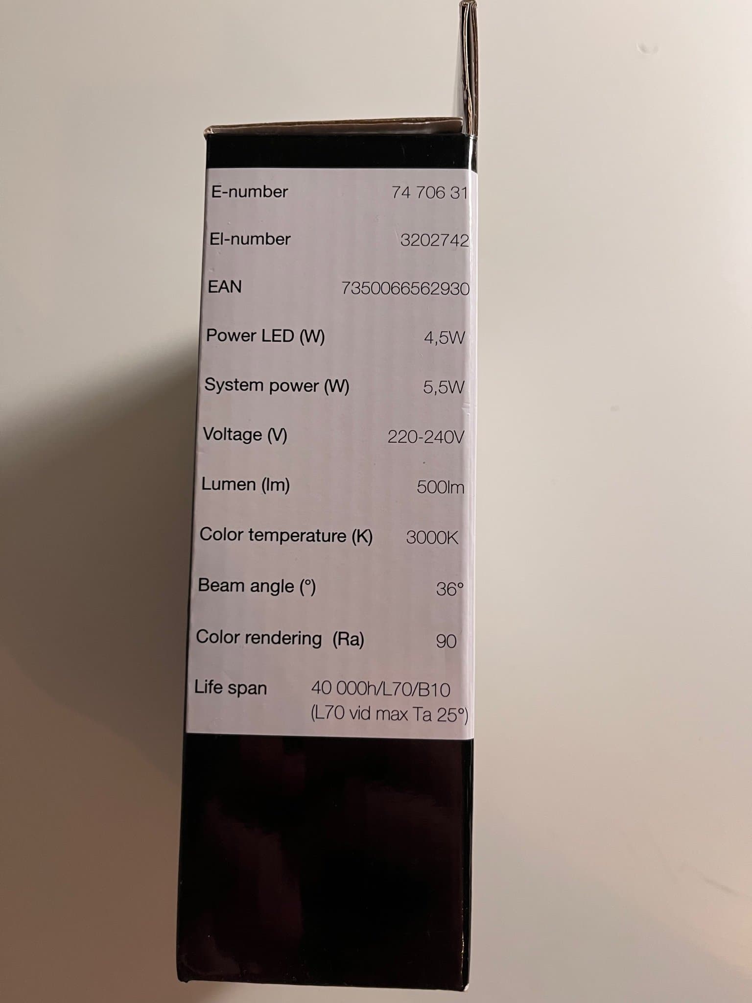 2 st. Downlight One Heat 5,5W 3000K