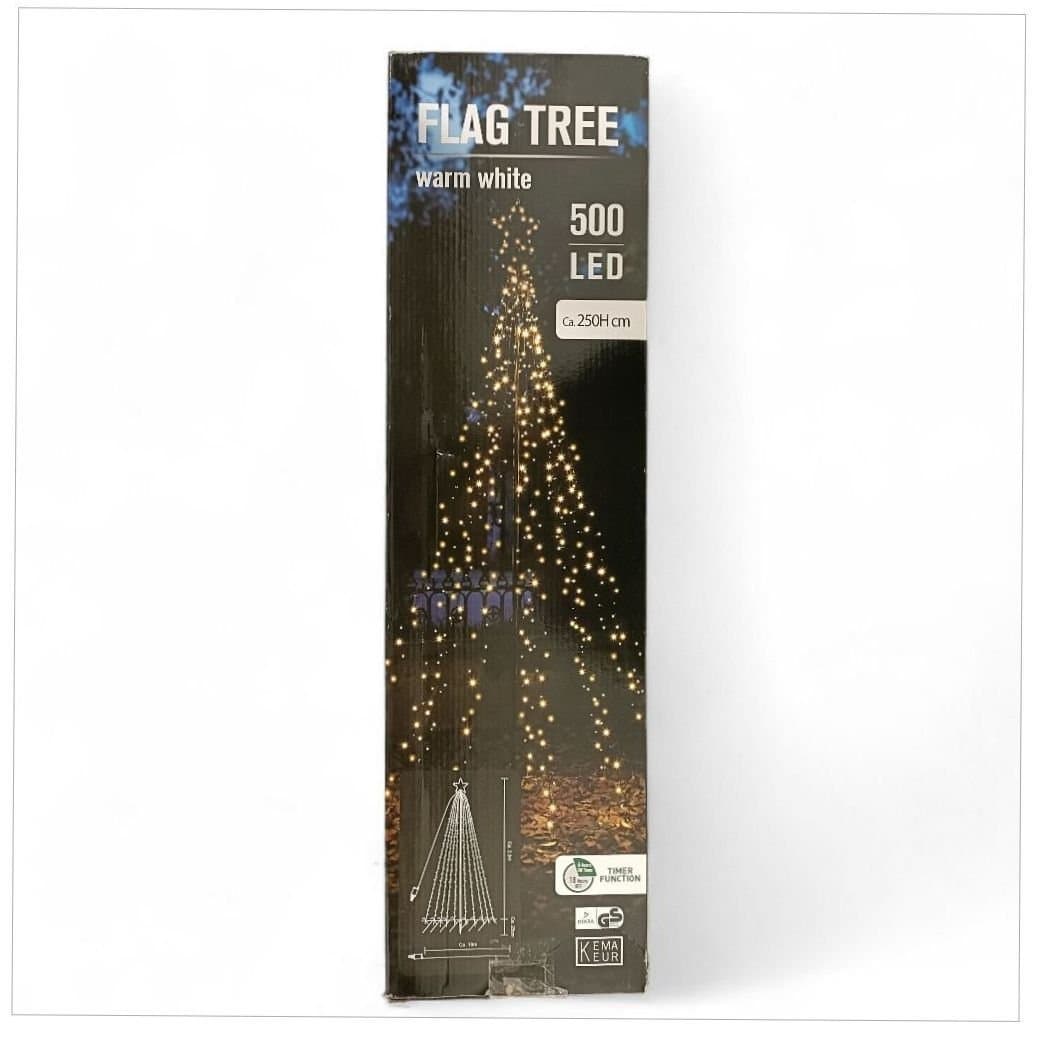 LED-julgran 2,5 meter | 500 LED-lampor