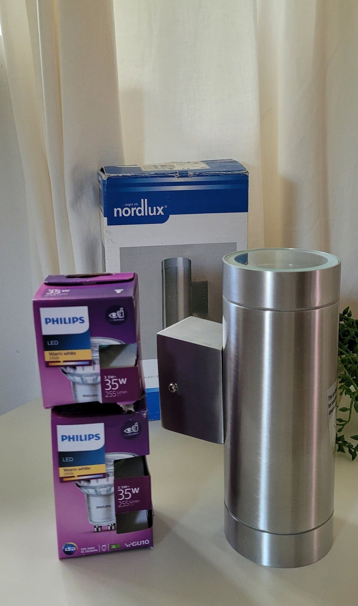 Nordlux Tin Maxi Vägglampa NY, Oanvänd Utebelysning Trend Design Lampa