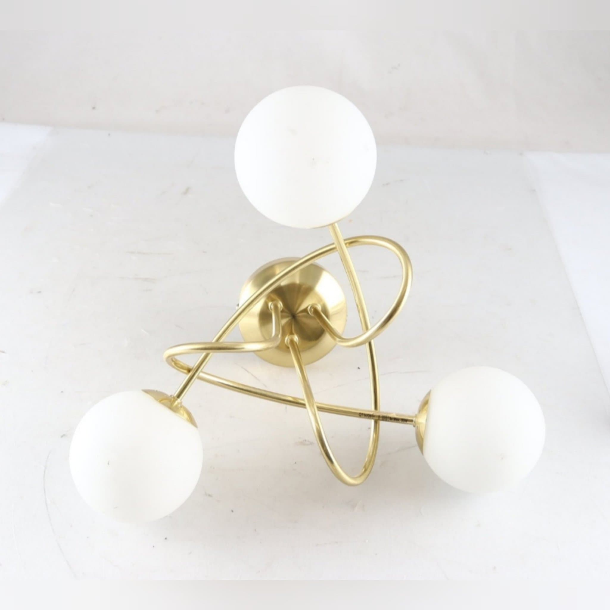 Fantastisk guld plated Taklampa Belina HK13942/18~ Diameter ca 42 cm