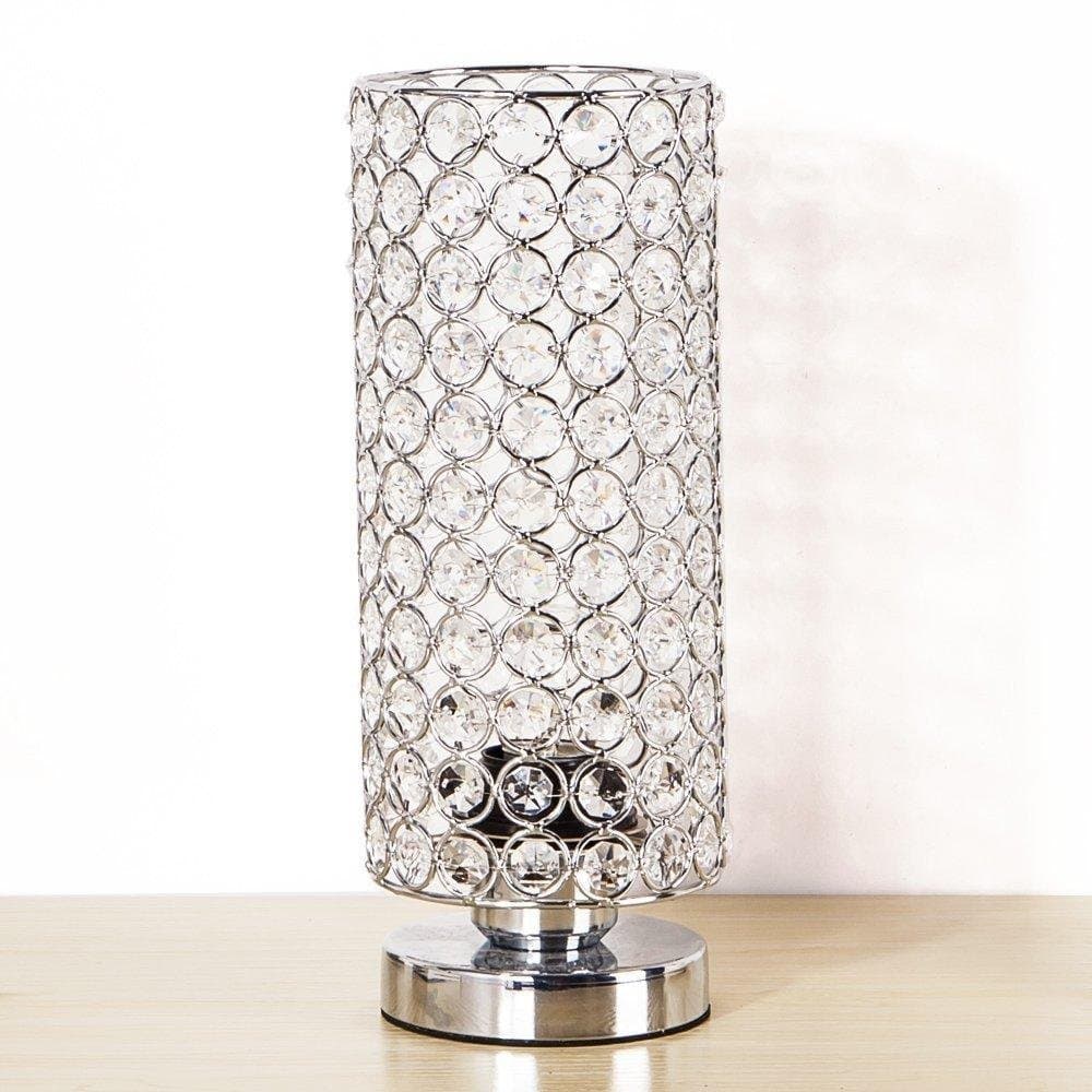 Kristallampa Bordslampa 176st Kristall Fabriksny