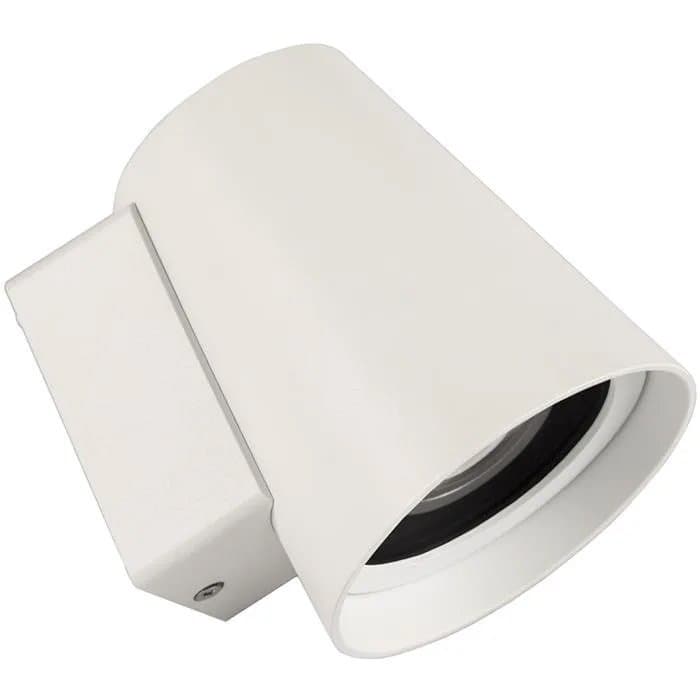 NYA! Hide-a-Lite Vägglampa Cone GU10 230v Vit Utomhus IP54 inkl moms
