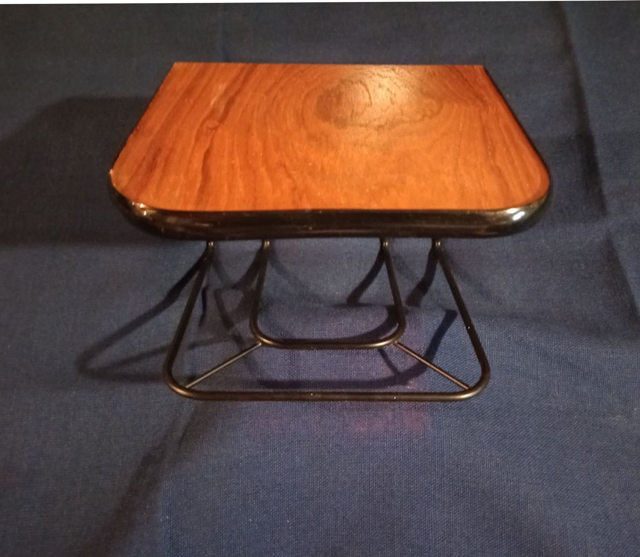 Telefonhylla teak string sängbord nattduksbord retro vintage