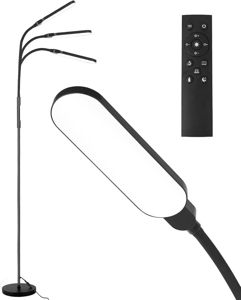 Golvlampa med fjärrkontroll