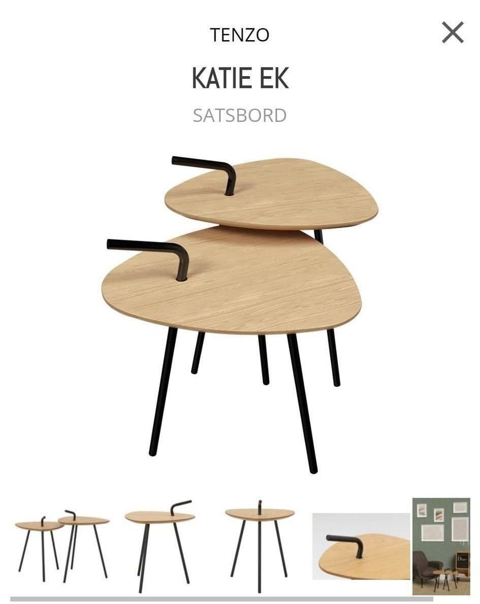 2 st. nya sidobord från Tenzo