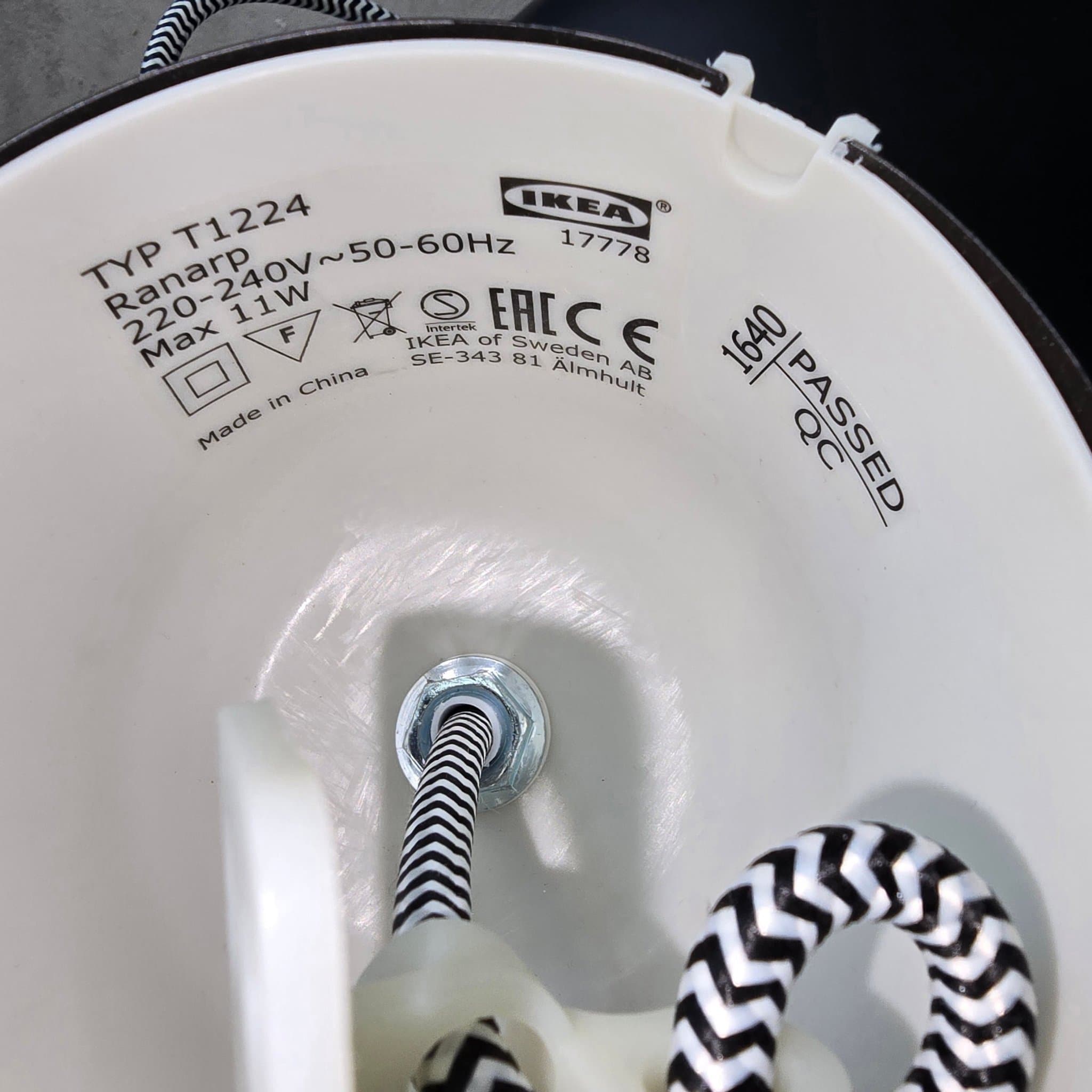 IKEA Ranarp Taklampa ~ diameter 38 cm