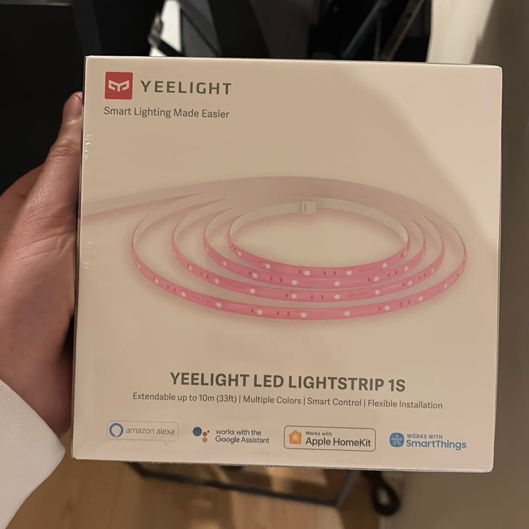Xiaomi Yeelight LED Lightstrip 1S WIFI nypris 699kr