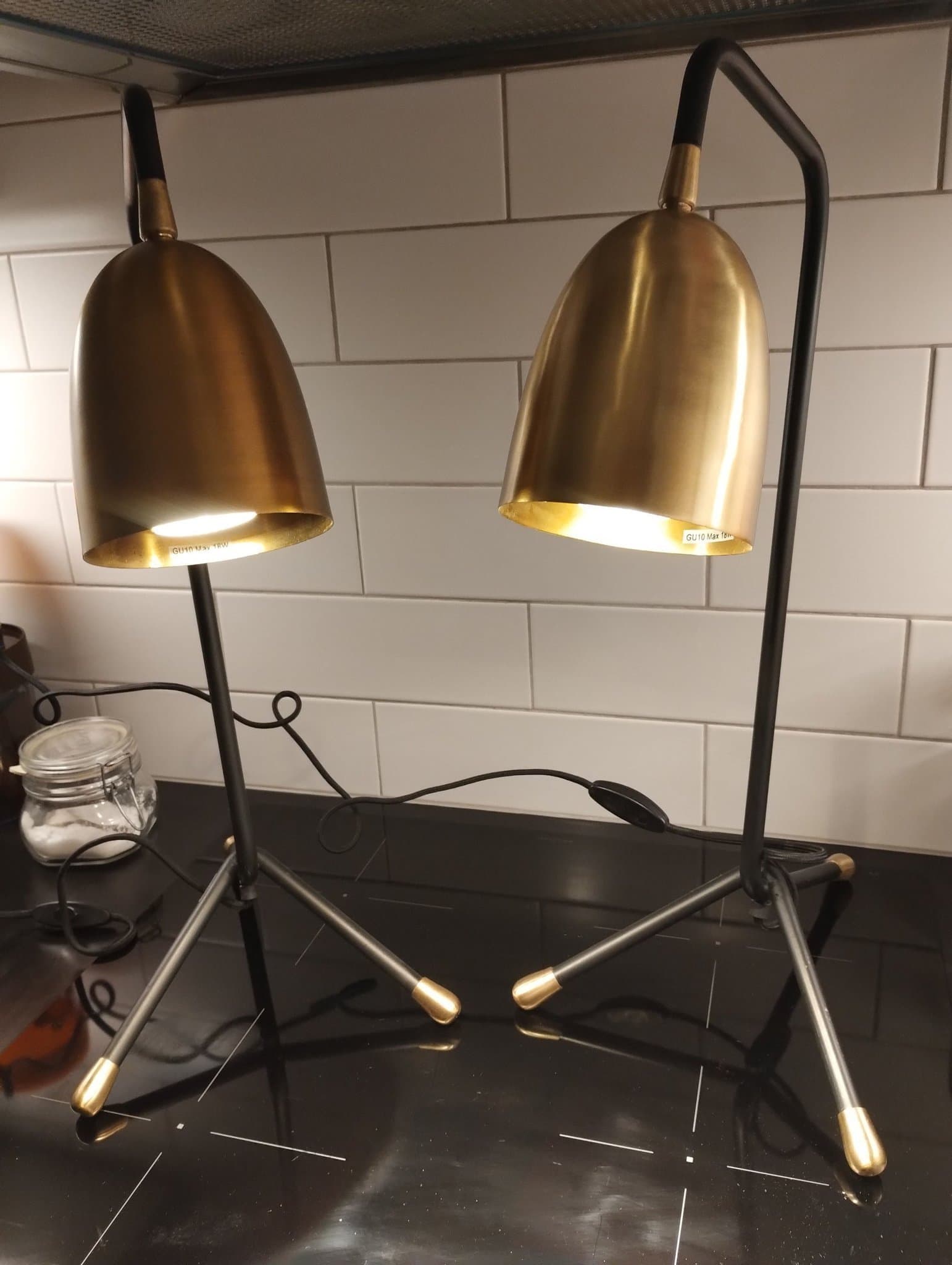 Watt & Veke Veronika bordslampor i mässing