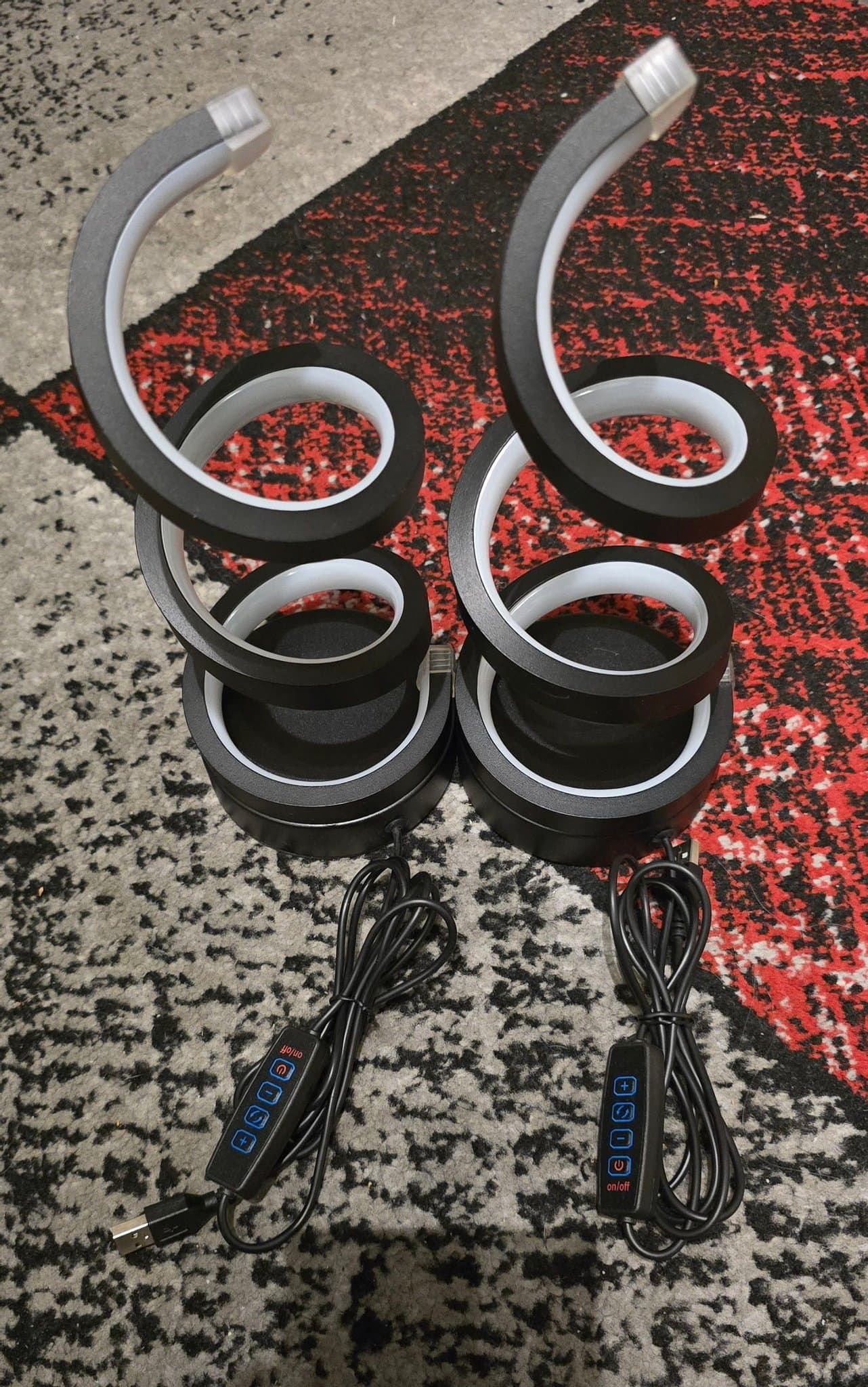 2st Spiral LED Bordslampa