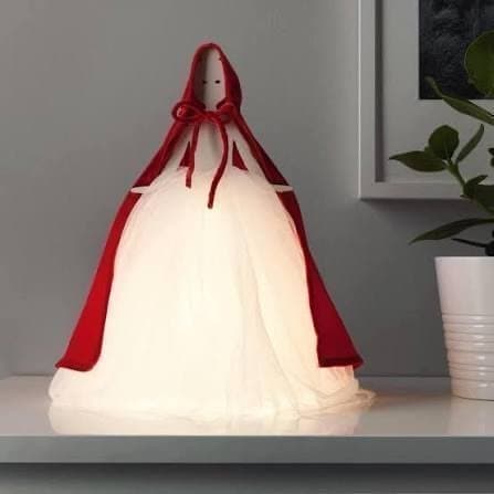 IKEA STRÅLA Bordslampa ”Rödluvan, ballerina ”