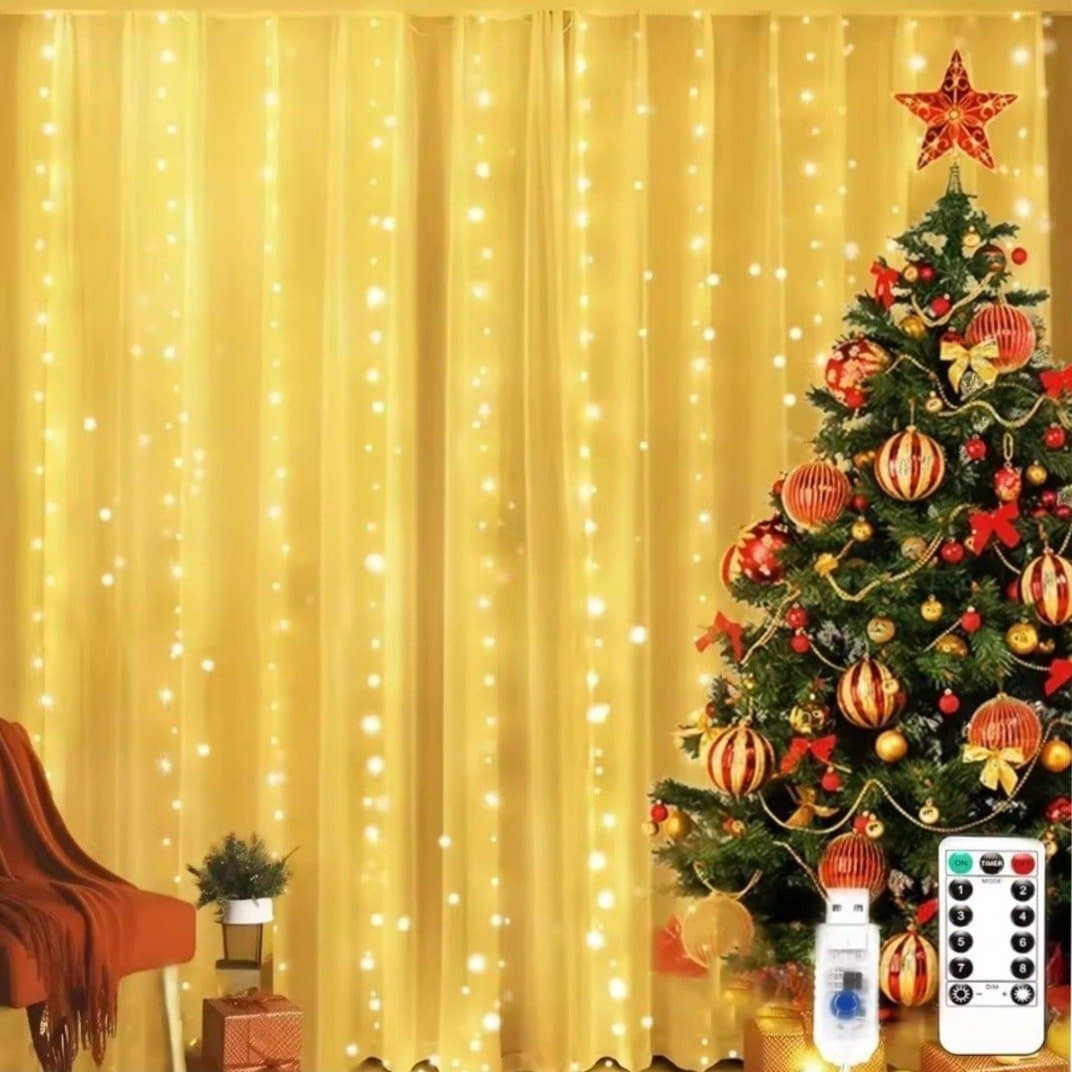 LED-ljusslinga med USB och fjärrkontroll