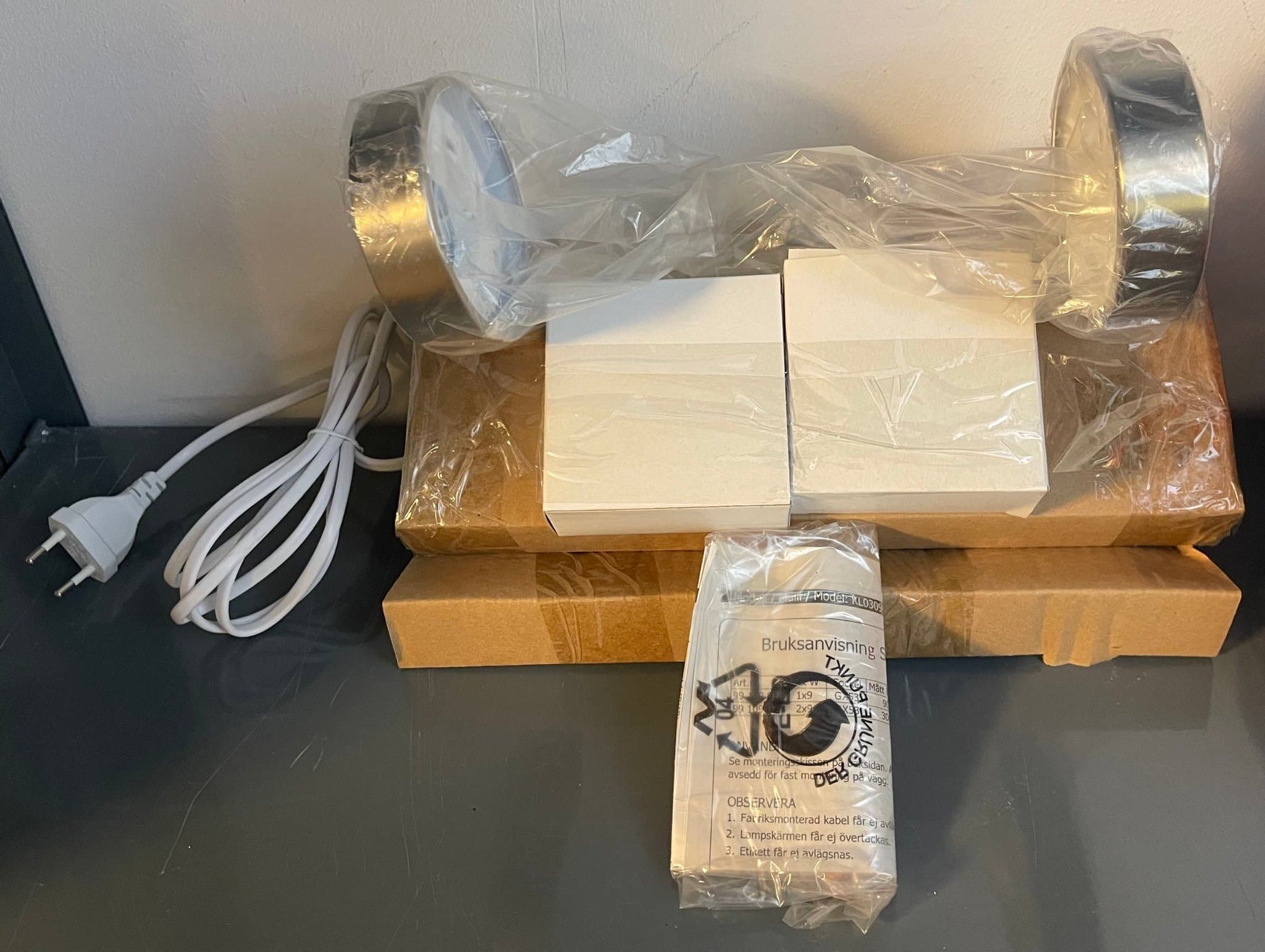 Malmbergs Sokos Vägglampa