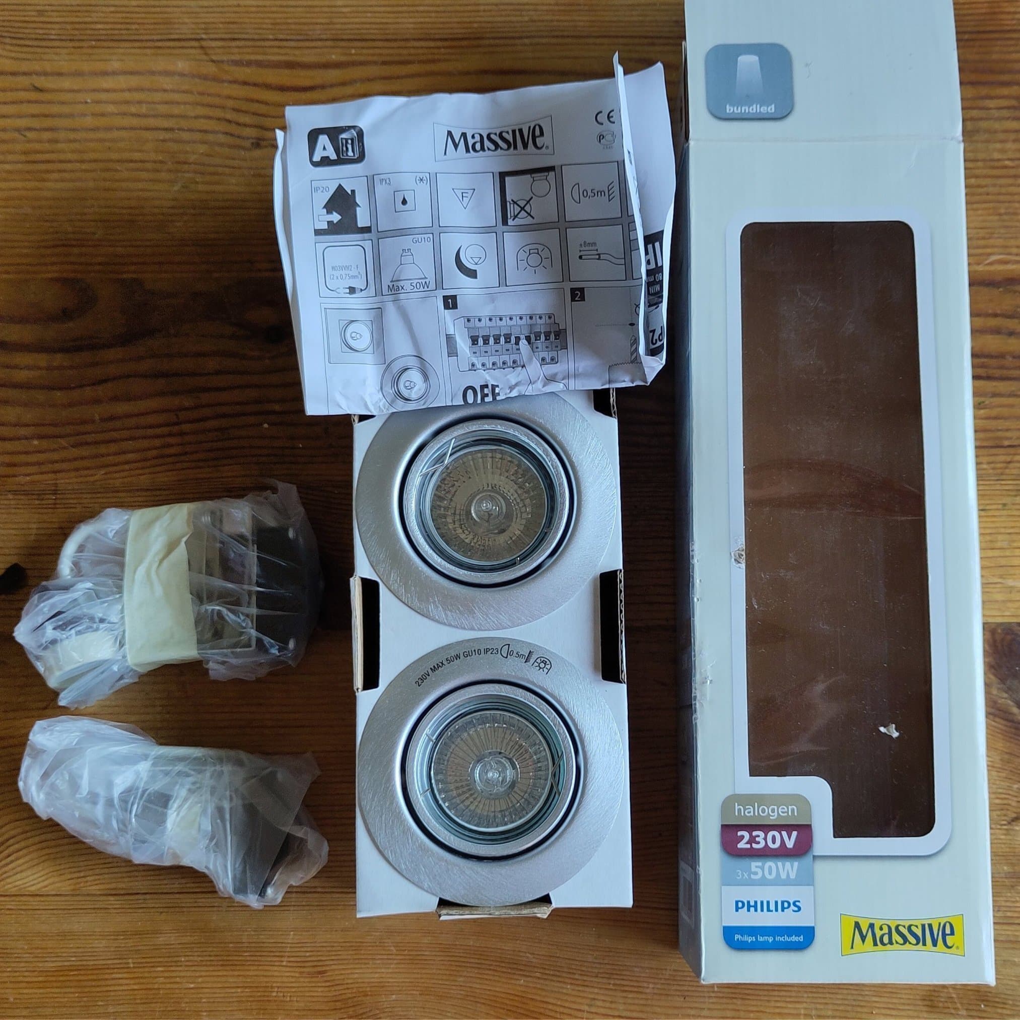 Spotlight Philips Massive 2x50W