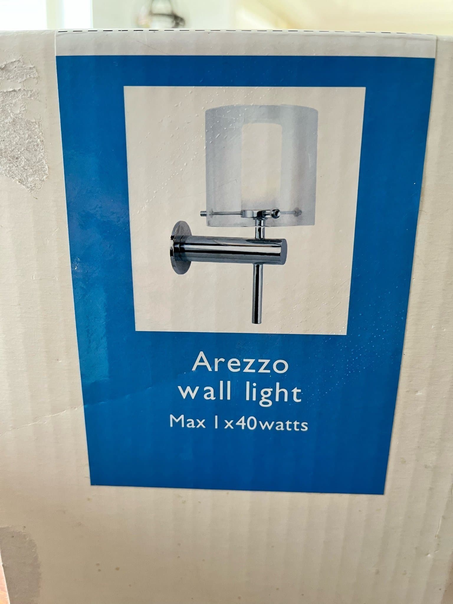 vägglampa till badrum . Sanova Arezzo