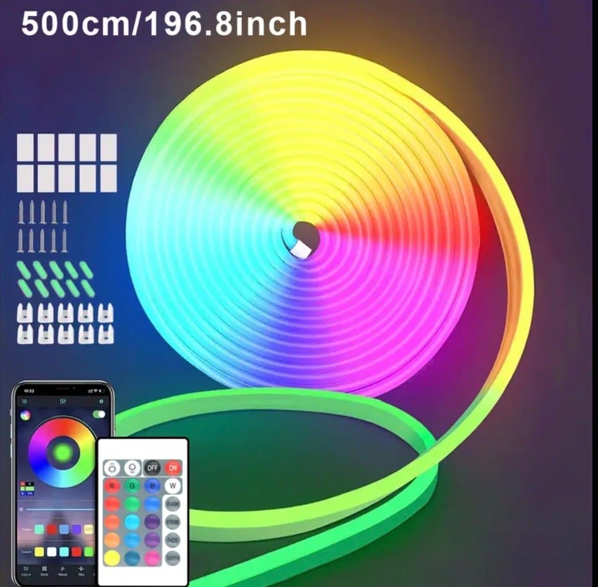 LED Neon Light Strip 5 meter