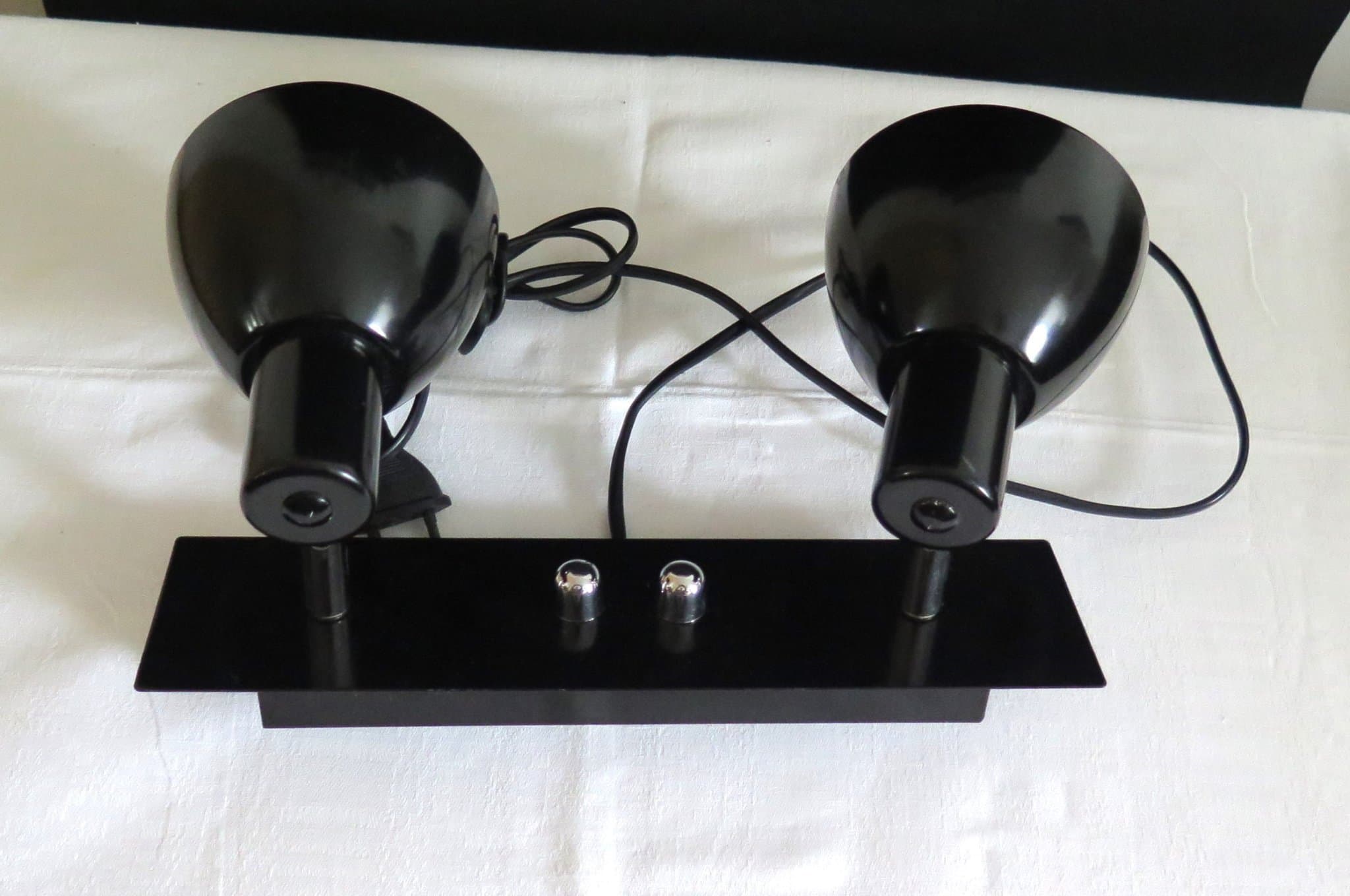 EGLO SPOTLIGHTLIGHT VÄGG /TAKLAMPA SVART 2 LAMPOR