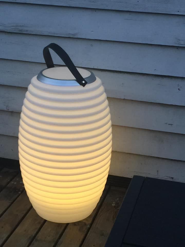 Asserbo Terrasslampa Helt ny i kartong.