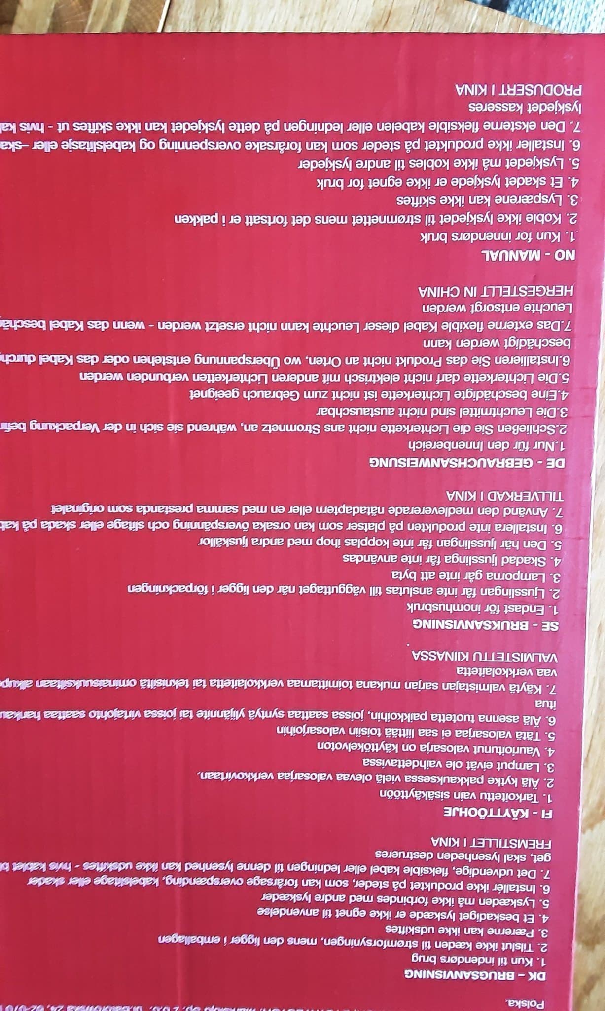 LYKTA MARKSLÖJD ARVID 30CM