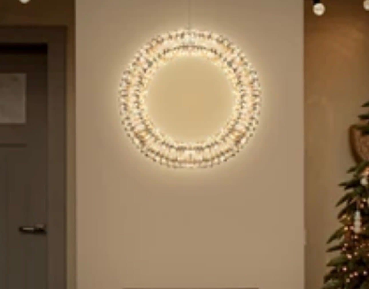 Garden Outlet Krans med LED-belysning