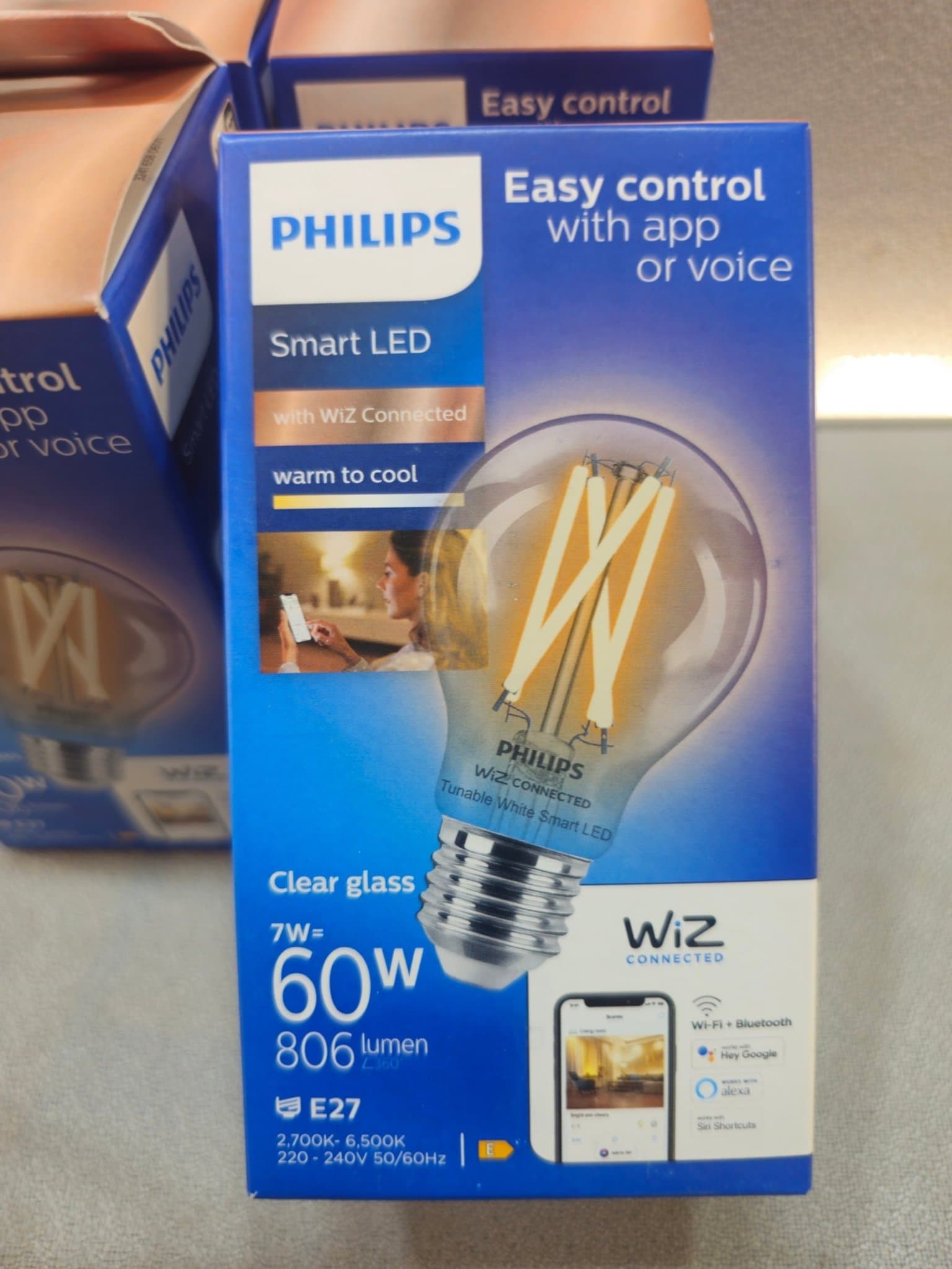 Philips Smart LED Lampor E27 60W