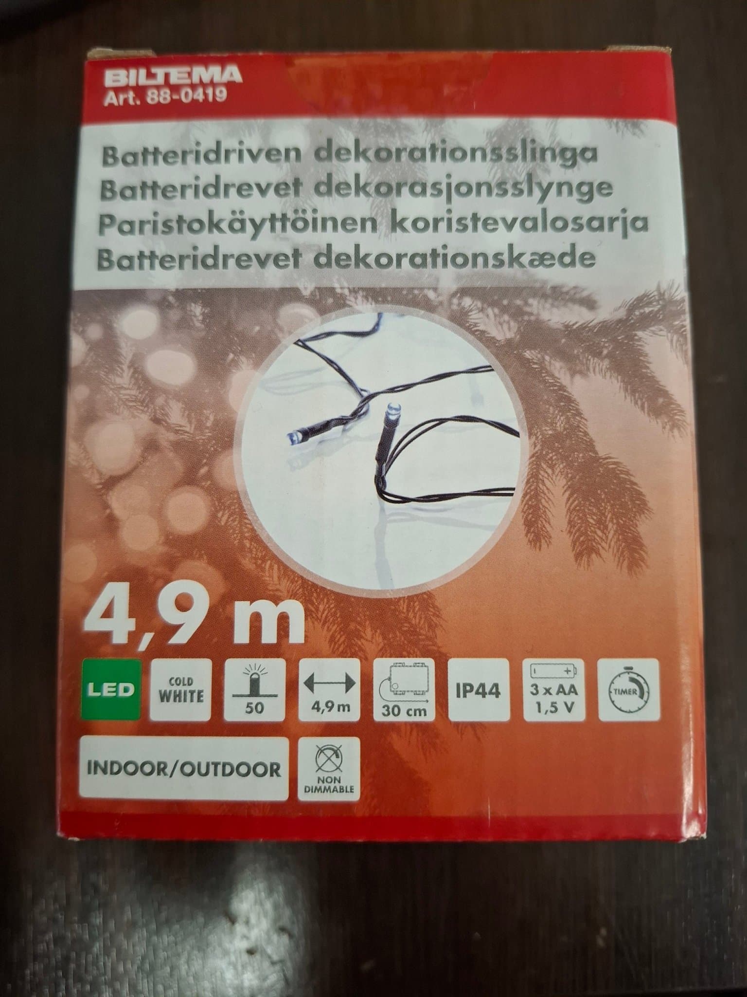 LED Ljusslinga 50 Lampor