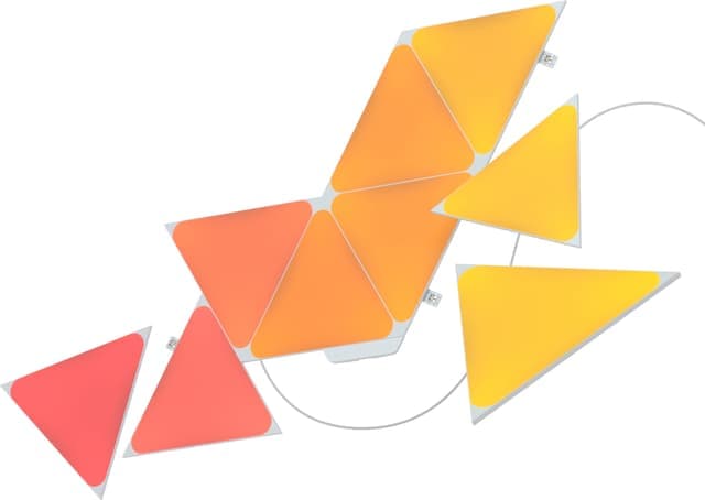 Nanoleaf Shapes Triangles startkit (9 paneler) - Nyskick - i originalförpackning