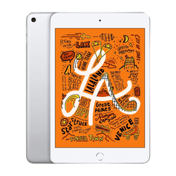 Apple iPad Mini 5th Gen (2019) - Silver - 64 GB - WiFi+4G - Bra skick